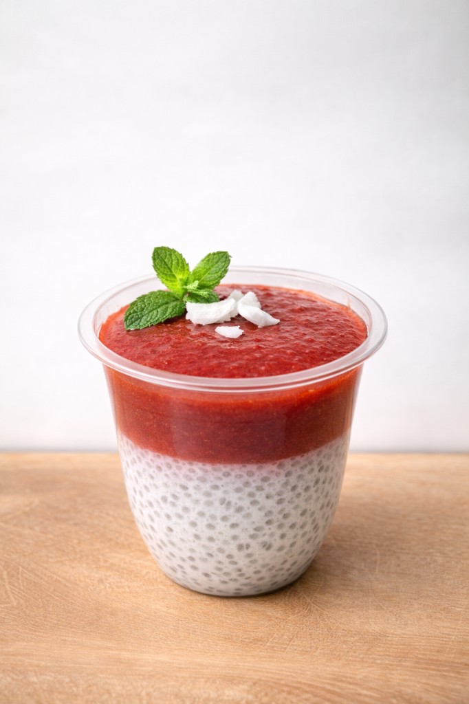 PERLES CHIA FRAMBOISE